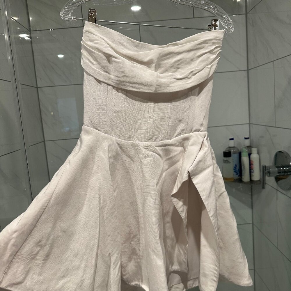 Lovers + Friends Cosmia Dress - White Size Small - Picture 7 of 7